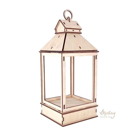 Mintay Woodies 12x12 Inch Lantern (MT-WD3-02) Mintay Woodies 12x12 Inch Lantern (MT-WD3-02)