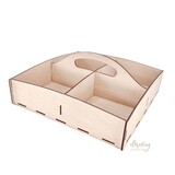 Mintay Woodies 12x12 Inch Tray (MT-WD3-05)