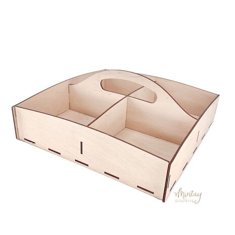 Mintay Woodies 12x12 Inch Tray (MT-WD3-05) Mintay Woodies 12x12 Inch Tray (MT-WD3-05)