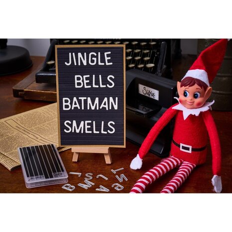 Sizzix Sidekick Embossing Folder & Thinlit Set Vault Side Order Letterboard (666859) Sizzix Sidekick Embossing Folder & Thinlit Set Vault Side Order Letterboard (666859)