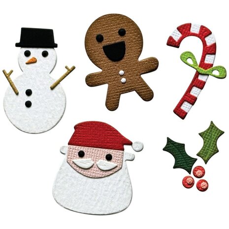 Sizzix Sidekick Embossing Folder & Thinlit Set Vault Side Order Christmas Minis (666863) Sizzix Sidekick Embossing Folder & Thinlit Set Vault Side Order Christmas Minis (666863)