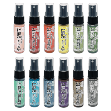 Ranger Tim Holtz Distress Spritz BUNDLE 3 + TIJDELIJK MET GRATIS EMBOSSING FOLDER