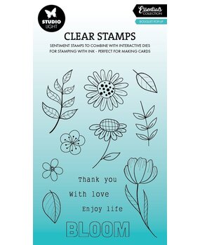 Studio Light Essentials Clear Stamps Bouquet Pop-Up (SL-ES-STAMP760) Studio Light Essentials Clear Stamps Bouquet Pop-Up (SL-ES-STAMP760)