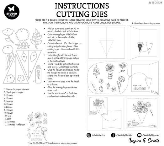 Studio Light Essentials Snijmal Bouquet Pop-Up (SL-ES-CD928) Studio Light Essentials Snijmal Bouquet Pop-Up (SL-ES-CD928)