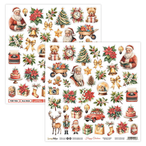 ScrapBoys Happy Christmas 12x12 Inch Paper Pad (SB-HACH-08) ScrapBoys Happy Christmas 12x12 Inch Paper Pad (SB-HACH-08)