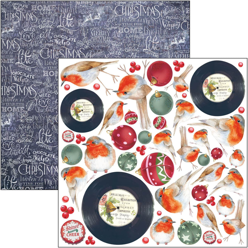 Ciao Bella Papercrafting Christmas Vibes 6x6 Inch Paper Pad (CBQE057) Ciao Bella Papercrafting Christmas Vibes 6x6 Inch Paper Pad (CBQE057)