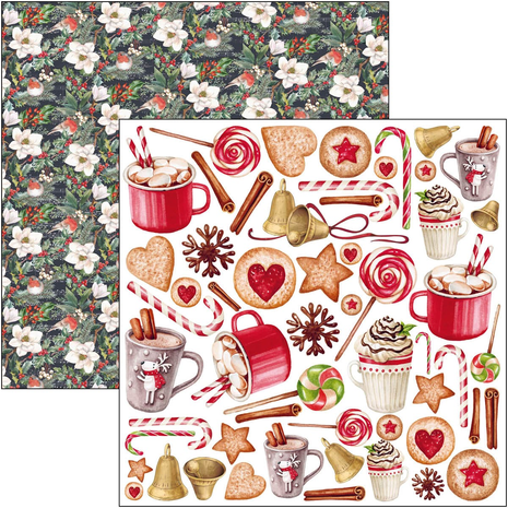 Ciao Bella Papercrafting Christmas Vibes 6x6 Inch Paper Pad (CBQE057) Ciao Bella Papercrafting Christmas Vibes 6x6 Inch Paper Pad (CBQE057)