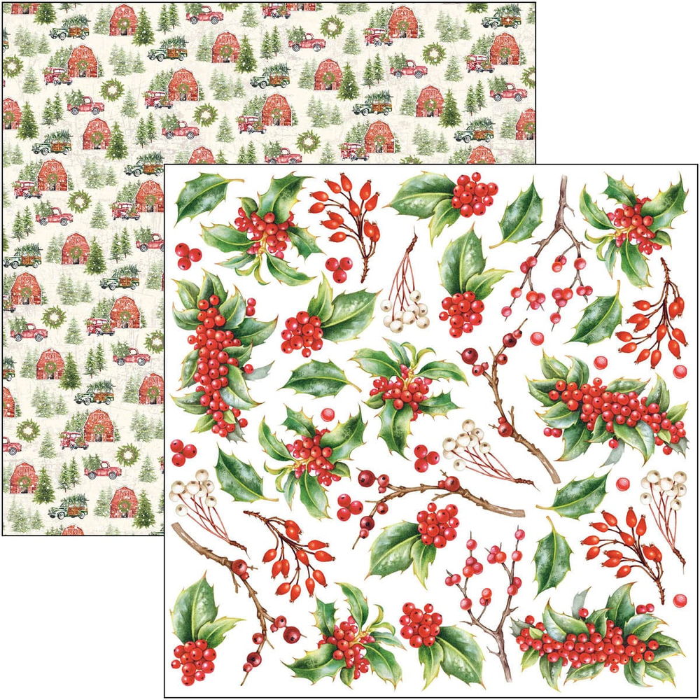 Ciao Bella Papercrafting Christmas Vibes 6x6 Inch Paper Pad (CBQE057) Ciao Bella Papercrafting Christmas Vibes 6x6 Inch Paper Pad (CBQE057)