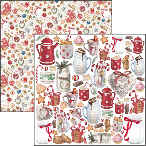 Ciao Bella Papercrafting Christmas Vibes 6x6 Inch Paper Pad (CBQE057) Ciao Bella Papercrafting Christmas Vibes 6x6 Inch Paper Pad (CBQE057)