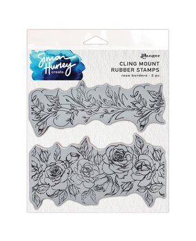 Simon Hurley Create Rose Borders Cling Stamps (HUR87953) Simon Hurley Create Rose Borders Cling Stamps (HUR87953)