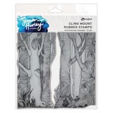 Simon Hurley Create Whimsical Woods Cling Stamps (HUR87960)