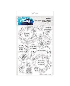 Simon Hurley Create Everyday Wreaths Clear Stamps (HUR87984) Simon Hurley Create Everyday Wreaths Clear Stamps (HUR87984)
