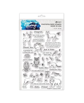 Simon Hurley Create Woodland Wildlife Clear Stamps (HUR87991) Simon Hurley Create Woodland Wildlife Clear Stamps (HUR87991)
