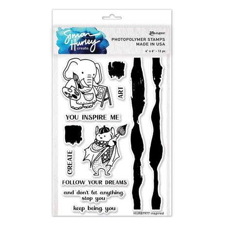 Simon Hurley Create Inspired Clear Stamps (HUR87977) Simon Hurley Create Inspired Clear Stamps (HUR87977)