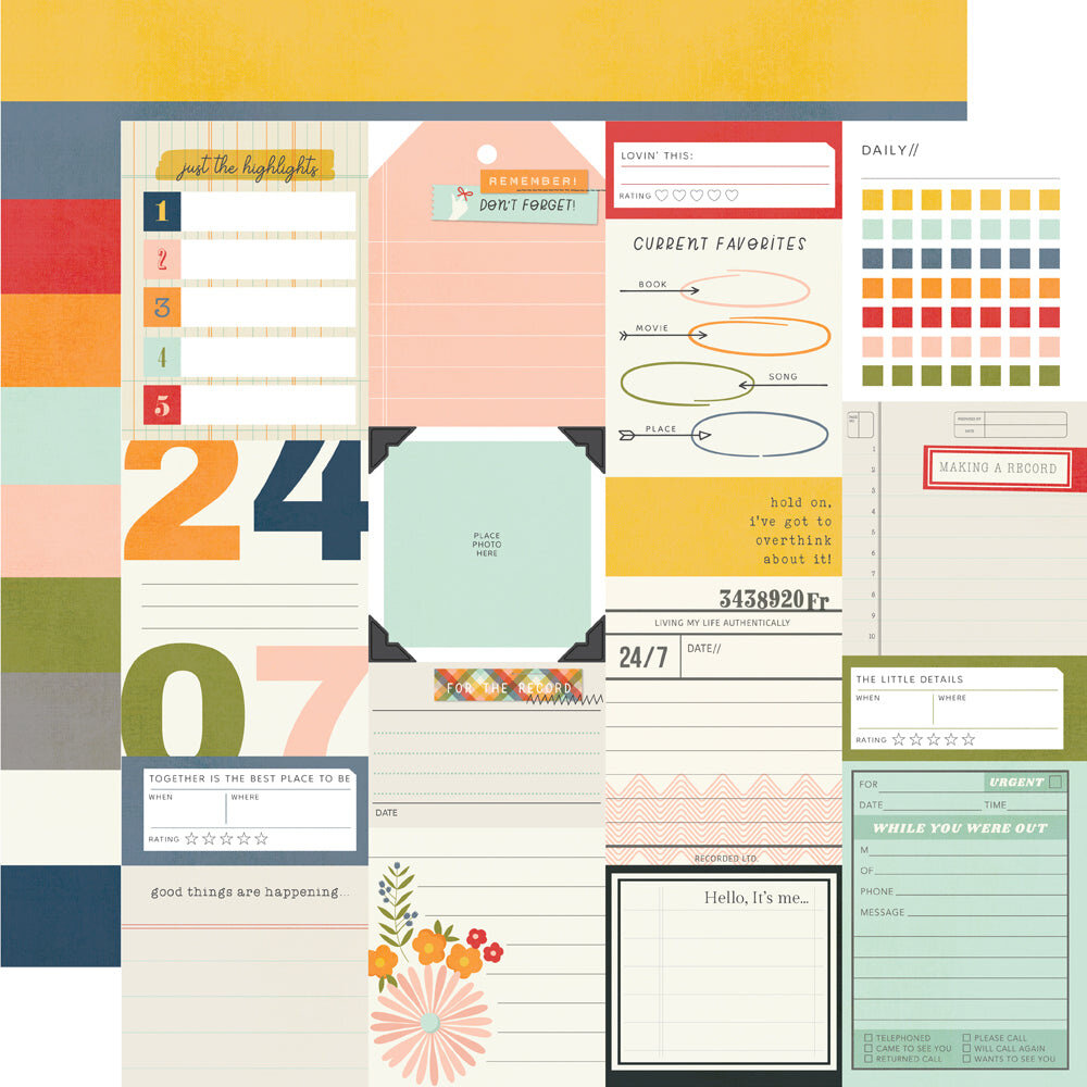 Simple Stories For The Record 12x12 Inch Collection Kit (23500) Simple Stories For The Record 12x12 Inch Collection Kit (23500)