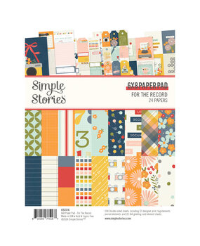 Simple Stories For The Record 6x8 Inch Paper Pad (23516) Simple Stories For The Record 6x8 Inch Paper Pad (23516)