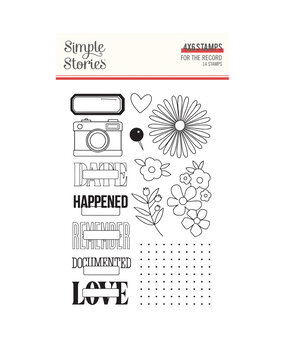 Simple Stories For The Record Stamps (23517) Simple Stories For The Record Stamps (23517)