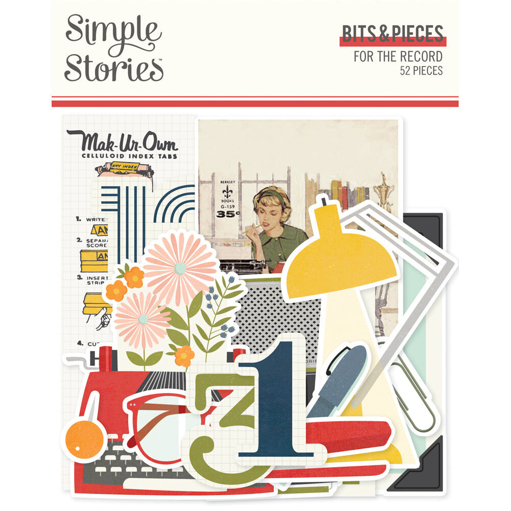 Simple Stories For The Record Bits & Pieces (23519) Simple Stories For The Record Bits & Pieces (23519)