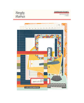 Simple Stories For The Record Chipboard Frames (23525) Simple Stories For The Record Chipboard Frames (23525)
