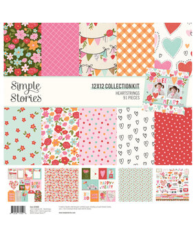 Simple Stories Heartstrings 12x12 Inch Collection Kit (23600) Simple Stories Heartstrings 12x12 Inch Collection Kit (23600)
