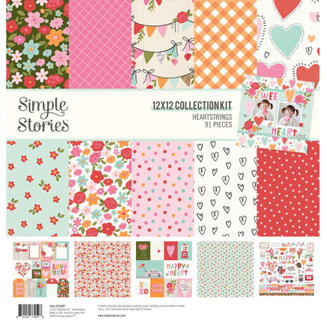 Simple Stories Heartstrings 12x12 Inch Collection Kit (23600) Simple Stories Heartstrings 12x12 Inch Collection Kit (23600)