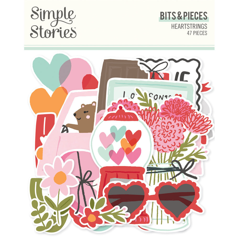 Simple Stories Heartstrings Bits & Pieces (23608)