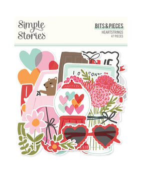 Simple Stories Heartstrings Bits & Pieces (23608) Simple Stories Heartstrings Bits & Pieces (23608)