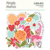 Simple Stories Heartstrings Floral Bits (23609)
