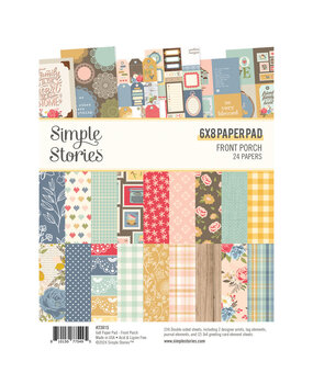 Simple Stories Front Porch 6x8 Inch Paper Pad (23815) Simple Stories Front Porch 6x8 Inch Paper Pad (23815)