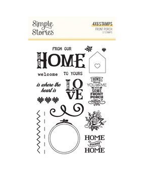 Simple Stories Front Porch Stamps (23816) Simple Stories Front Porch Stamps (23816)