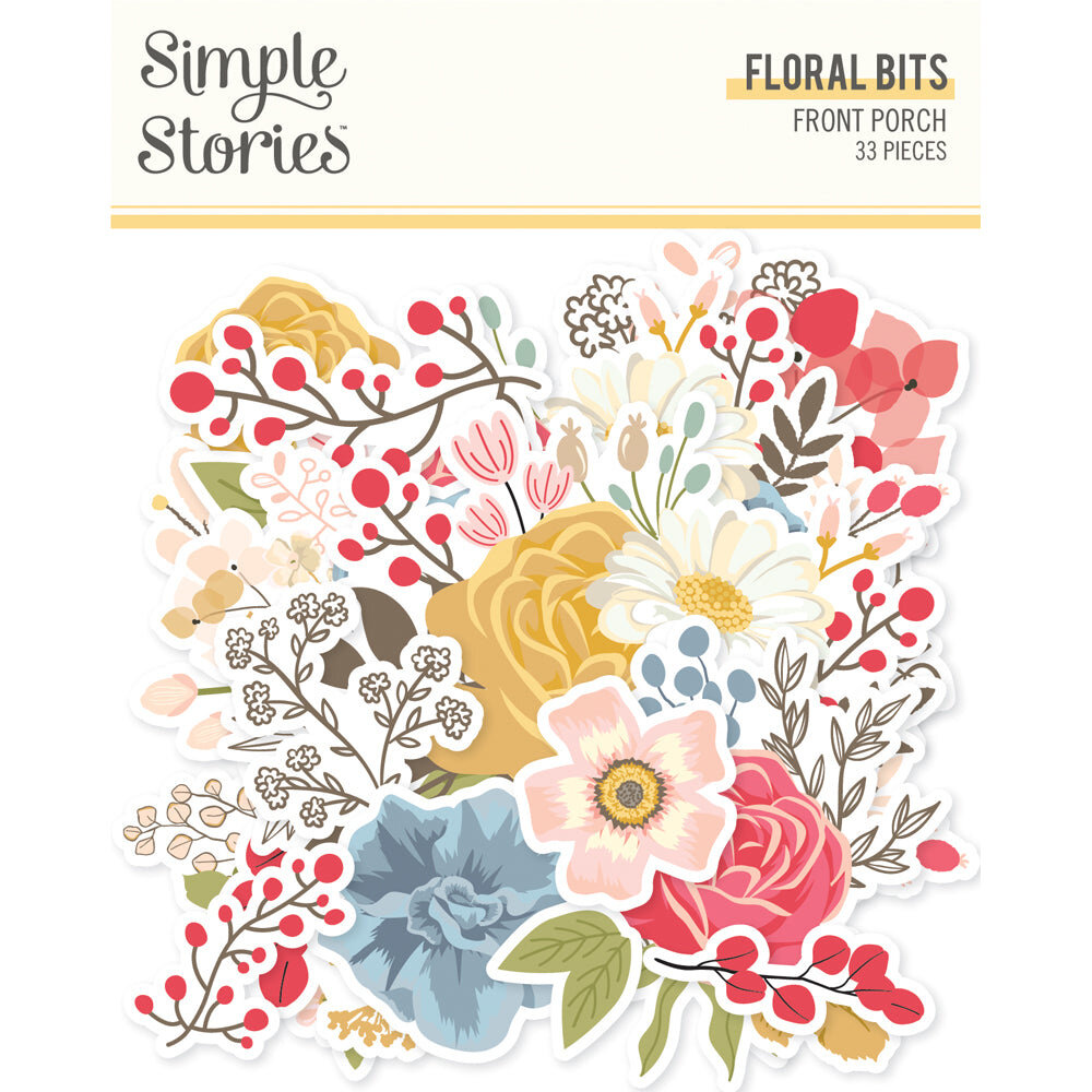 Simple Stories Front Porch Floral Bits (23820) Simple Stories Front Porch Floral Bits (23820)