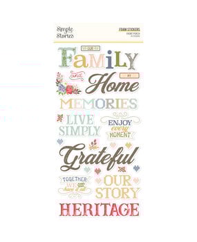 Simple Stories Front Porch Foam Stickers (23827) Simple Stories Front Porch Foam Stickers (23827)