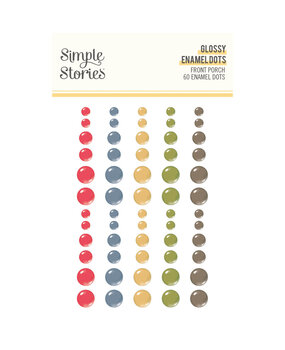 Simple Stories Front Porch Glossy Enamel Dots (23829) Simple Stories Front Porch Glossy Enamel Dots (23829)