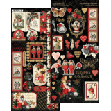 Graphic 45 Curiouser & Curiouser Sticker Set (4502940)