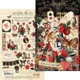 Graphic 45 Curiouser & Curiouser Ephemera Set (4502941)