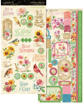 Graphic 45 Season to Celebrate Sticker Set (4502955) Graphic 45 Season to Celebrate Sticker Set (4502955)