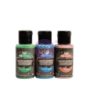 Prima Marketing Inc Finnabair Limited Edition Liquid Acrylic Paint Set Dreamy (969943)