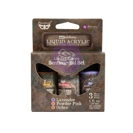 Prima Marketing Inc Finnabair Limited Edition Liquid Acrylic Paint Set Sentimental (969950) Prima Marketing Inc Finnabair Limited Edition Liquid Acrylic Paint Set Sentimental (969950)