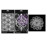 Prima Marketing Inc Finnabair Limited Edition Stencil Set Shabby Romantic (969974)