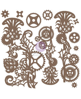 Prima Marketing Inc Finnabair Mechanical Thistle Decorative Chipboard (968908) Prima Marketing Inc Finnabair Mechanical Thistle Decorative Chipboard (968908)
