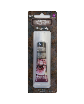 Prima Marketing Inc Finnabair Art Alchemy Metallique Wax Burgundy (968373)