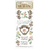 Stamperia Music Rub-On 4x8,5 Inch Angels (DFLRB125)