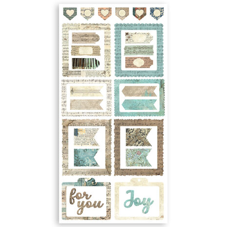 Stamperia Music Paper Cut-outs (SBBCT05)