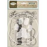 Stamperia Music Clear Stamps Violin (WTK204)