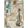 Stamperia Music A4 Rice Paper Violin (DFSA4965) Stamperia Music A4 Rice Paper Violin (DFSA4965)