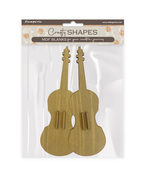 Stamperia Music MDF Crafty Shapes Blanks Violin (KLSM28)*