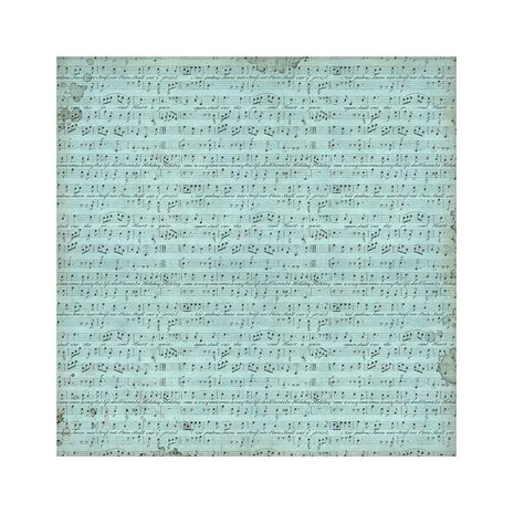 Stamperia Music 12x12 Inch Fabric Sheets (SBPLT38) Stamperia Music 12x12 Inch Fabric Sheets (SBPLT38)