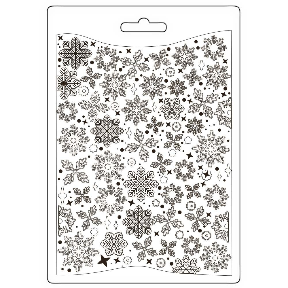 Stamperia Create Happiness Dewdrops Soft Mould A5 Snowflakes (K3PTA5664) Stamperia Create Happiness Dewdrops Soft Mould A5 Snowflakes (K3PTA5664)