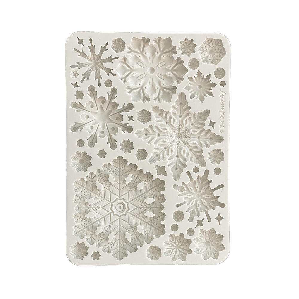 Stamperia Create Happiness Dewdrops Silicon Mould A5 Snowflakes (KACMA545) Stamperia Create Happiness Dewdrops Silicon Mould A5 Snowflakes (KACMA545)