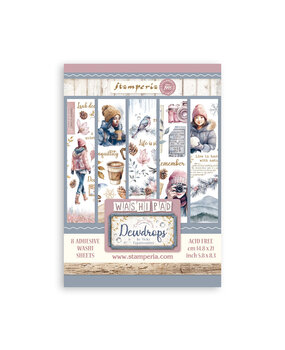 Stamperia Create Happiness Dewdrops A5 Washi Pad (SBW13)
